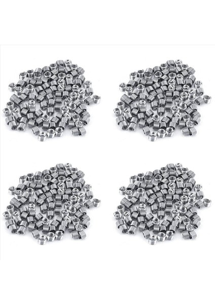 400PCS Tel Ekleme Ipliği M4 Heli Ipliği Onarım Paslanmaz Çelik SS304 Iplik Ekleme Sarmal Tel Eki (M40 71 5d) (Yurt Dışından)