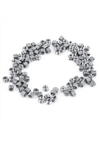 400PCS Tel Ekleme Ipliği M4 Heli Ipliği Onarım Paslanmaz Çelik SS304 Iplik Ekleme Sarmal Tel Eki (M40 71 5d) (Yurt Dışından) fiyatları