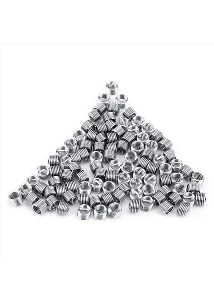 400PCS Tel Ekleme Ipliği M4 Heli Ipliği Onarım Paslanmaz Çelik SS304 Iplik Ekleme Sarmal Tel Eki (M40 71 5d) (Yurt Dışından) modelleri