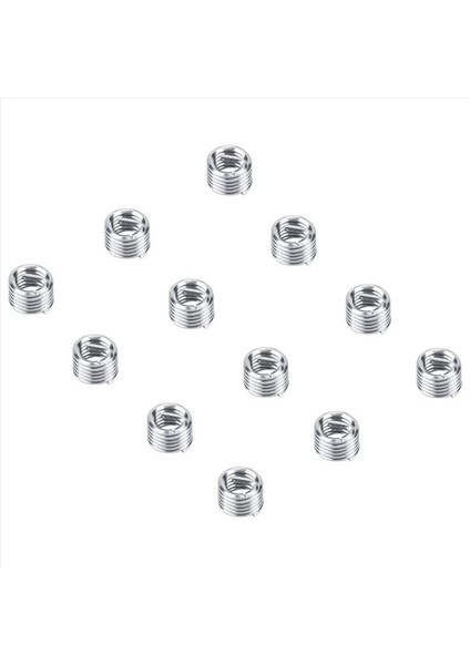 400PCS Tel Ekleme Ipliği M4 Heli Ipliği Onarım Paslanmaz Çelik SS304 Iplik Ekleme Sarmal Tel Eki (M40 71 5d) (Yurt Dışından) fırsatları