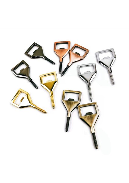 20X Metal Şişeler Açıcı Kitleri Boş Açıcı Ekle Diy Metal Bira Açıcı Kare Açıcı (Yurt Dışından) fiyatları