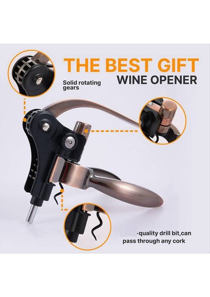 Şarap Şişesi Açıcı Şarap Açıcı Set-Wine Cirkscrew Kiti Aileler ve Partiler Için (Yurt Dışından) indirimleri