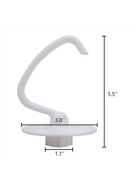 2x K45DH Hamur Kancası K45B Kaplamalı Düz Çırpıcı K45WW Tel Kırbaç Mutfak Yardımı Için 4 5qt 5 Qt Kasesi ile Stand Mixer Için Uygun (Yurt Dışından) fiyatları