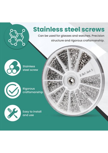 1000 Pcs Paslanmaz Çelik Vidalar Pc Gözlükleri Için Çubuk Makine Vidaları Cep Telefonu (Yurt Dışından) indirimleri