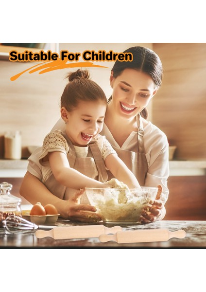 Ahşap Mini Yuvarlanma Pimi 6 Inç Uzunluğunda Mutfak Pişirme Pimi Küçük Ahşap Hamur Silindiri Çocuklar Için Fondan Makarna (Yurt Dışından) indirimleri