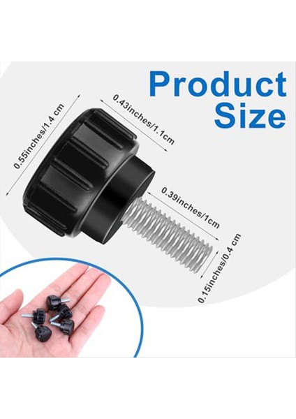 10 Adet Başparmak Vidaları Montaj Vidaları M 4 x 10 mm Karbon Çeliği Ipliğine Sahip Başparmak Virgülleri Mekanik Kapı Sabitleme (Yurt Dışından) fiyatları