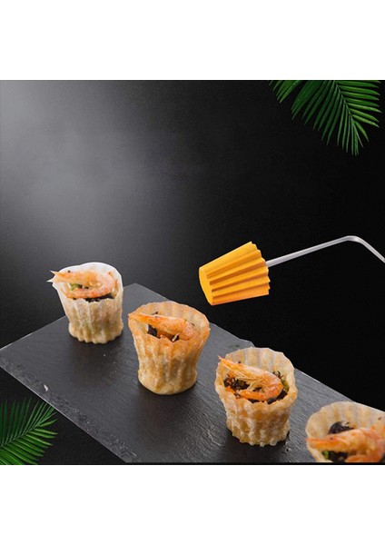 2x Malezya Pastası Tee Maker Nyonya Top Şapkalar Kalıp Pişirme Yumurta Tart Yeniden Kullanılabilir Kızarmış Snack Aracı Mutfak Bakeware Gadget (Yurt Dışından) modelleri
