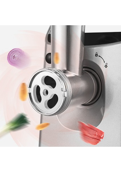 Tip 12 Paslanmaz Çelik Eti Öğütücü Plaka Diskler Kitchenaid Mikser Için Bıçaklar Fga Gıda Helikopter Et Grinders F (Yurt Dışından) modelleri