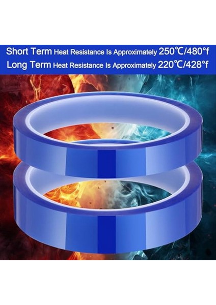 24ROLLS 10MM &amp 20MMX33M Isı Bant Isı Dayanıklı Bant Süblimasyon Için Isı Transfer Bant Isı Süblimasyonu Için Vinil&#39 E Basın (Yurt Dışından) fiyatları