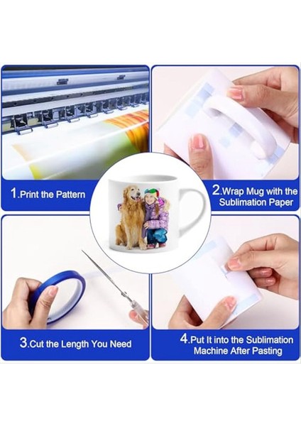 24ROLLS 10MM &amp 20MMX33M Isı Bant Isı Dayanıklı Bant Süblimasyon Için Isı Transfer Bant Isı Süblimasyonu Için Vinil&#39 E Basın (Yurt Dışından) fırsatları