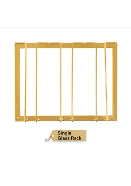 2x 3 Sıralar Şarap Cam Rafı ve Dolap Stemware Tutucu Demir Şarap Cam Organizatör Gözlükleri Depolama Askı (Yurt Dışından) indirimleri