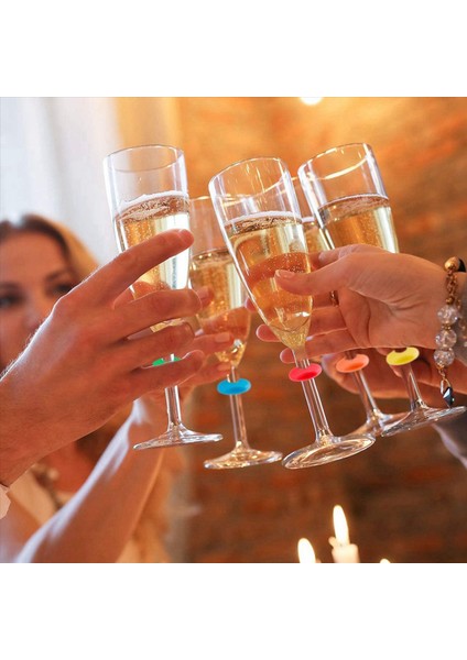 2x Şarap Bardağı Etiketleri Parti Kokteyl Için Şarap Bardak Içecek Işaretleri Şarap Bardakları Işaretleyiciler Için Şarap Bardakları Için Işaretler (Yurt Dışından) fırsatları