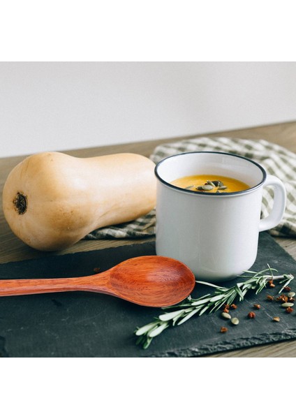 Ahşap Kaşıklar 6 Adet Ahşap Çorba Kaşıkları Karıştırma Karıştırma Uzun Saplı Kaşık Mutfak Eşyası (Yurt Dışından) fırsatları