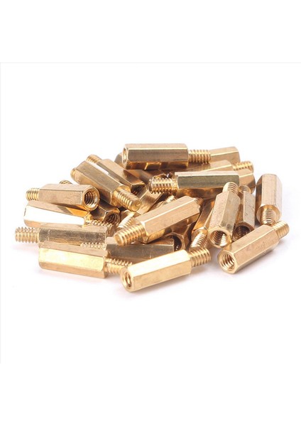 600X Pirinç M2 Altı Sütun Standoff Destek Destek Ara Vidalı Somun Çiftlik Kiti (Yurt Dışından) indirimleri