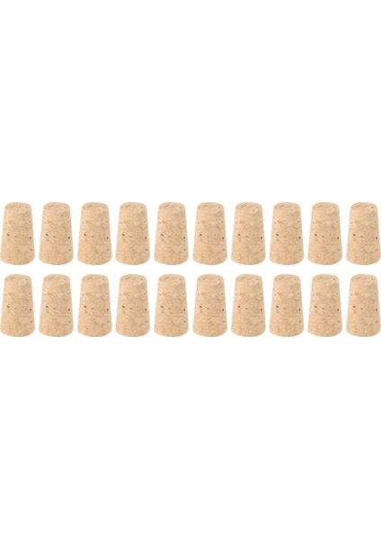 20PCS/LOT Doğal Ahşap Eşyalar Şarap Tıpası Ahşap Şişe Tıpa Koni Tipi Şarap Şişe Mantarları Fiş Sızıntı Kapağı Bira Şişe Mantarları (Yurt Dışından)