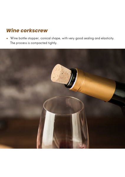 20PCS/LOT Doğal Ahşap Eşyalar Şarap Tıpası Ahşap Şişe Tıpa Koni Tipi Şarap Şişe Mantarları Fiş Sızıntı Kapağı Bira Şişe Mantarları (Yurt Dışından) indirimleri