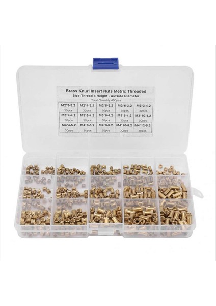 M2 M3 Dişli Ekler Plastik Termoset Pirinç Ekler 3D Baskılı Enjeksiyon Kalıp Pres Ipli Somunlar (Yurt Dışından)