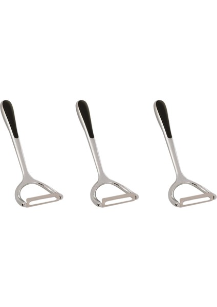 3x Sebze Meyve Soyucu Paslanmaz Çelik Süper Keskin Patates Soyucu Mutfak Gadget (Yurt Dışından)