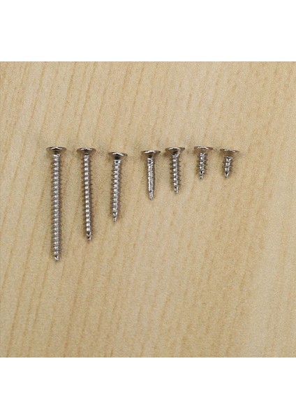 3200PCS Paslanmaz Çelik Kendinden Kendi Kendi Kendi Kendi Vidalı Çiftlik Kiti Kilit Kilitli Ahşap Iplik Tırnak Vidası Setleri M2 (Yurt Dışından)