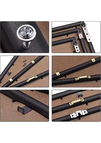 96PCS/SET Resim Fotoğraf Çerçevesi Vidalı Kancalar Vidalı Kanca Ofis Ev Boyama Askısı Çeşitli (Yurt Dışından) indirimleri