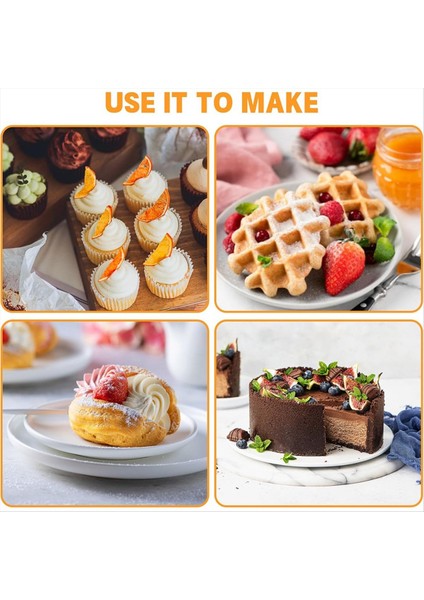 2&#39 De 1 Paslanmaz Çelik 800ML Hamur Dağıtıcı Sıkma Saplı Gözleme Dökümü Meyilli Sürahi Karıştırma Fırın Aleti (Yurt Dışından) fırsatları