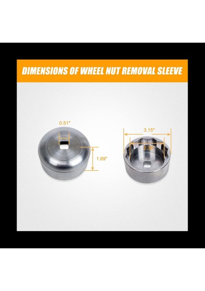 Tekerlek Somunu Çıkarma Soketi 529036457 Can-Am Ryker Için 600 900 Eski 2019 Somunu ve Yeni 2020 Geri Çekilmiş Somun (Yurt Dışından) modelleri