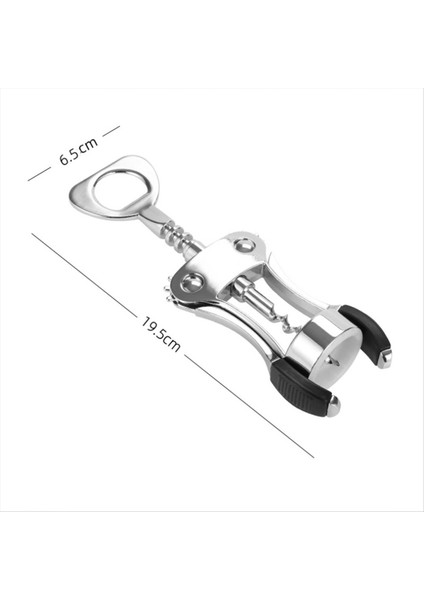 Wing Cirkscrew Cork Sökme Premium Kırmızı Şarap Bira Şişesi Açıcı Yeniden Kullanılabilir Şarap Şişesi Aksesuarları (Yurt Dışından) fiyatları