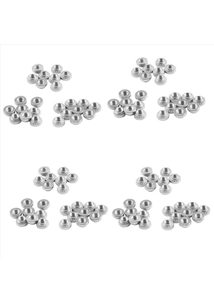 M3 Paslanmaz Çelik Kendi Kendinden Kuşkusuz Perçin Somun Bağlayıcı 100 Pcs (Yurt Dışından)