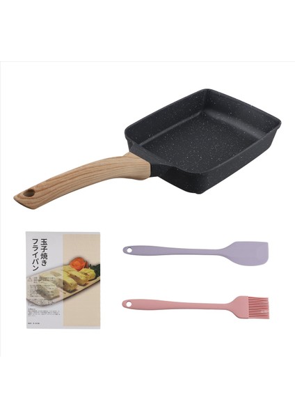Tamagoyaki Pan Yapışmaz Japon Omlet Pan Yumurta Rulo Çıkarılabilir Anti Anti Haşlama Sökü Soba Mutfak Aksesuarları A (Yurt Dışından) fiyatları