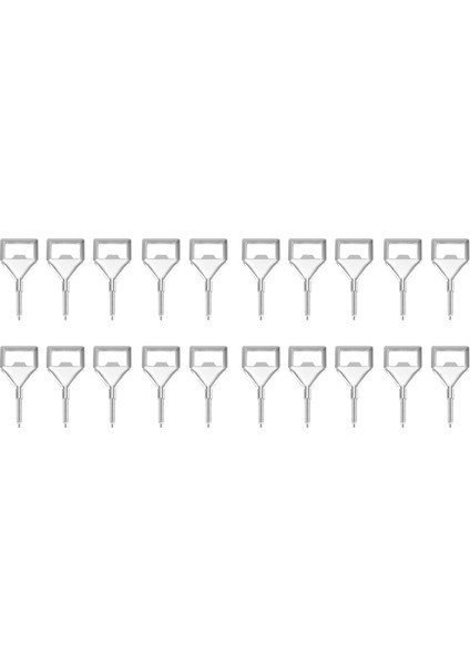 Paket 20 Şişe Açıcı Boşluklar Metal Iplik Bira Açıcı Ekler Kitler Bira Şişesi Açıcı Ahşap Şişe Kapağı Açıcı (Yurt Dışından)