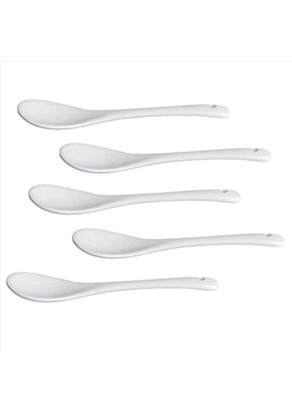 25PCS Beyaz Porselen Yumurta Kaşıkları Seramik Kaşık Kahve Kaşık Tatlı Kaşık Mocha Dip Servis Kaşığı (Yurt Dışından) modelleri