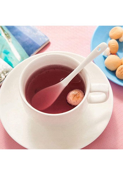 25PCS Beyaz Porselen Yumurta Kaşıkları Seramik Kaşık Kahve Kaşık Tatlı Kaşık Mocha Dip Servis Kaşığı (Yurt Dışından) fırsatları