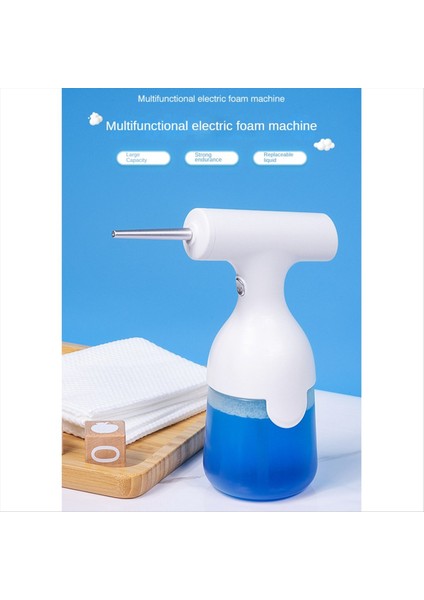 350ML Otomatik Elektrikli Köpük Dispenser Banyo Akıllı Yıkama Sürekli Köpükleme Şampuan Deterjanı Kabarcık Püskürtücü (Yurt Dışından) fırsatları