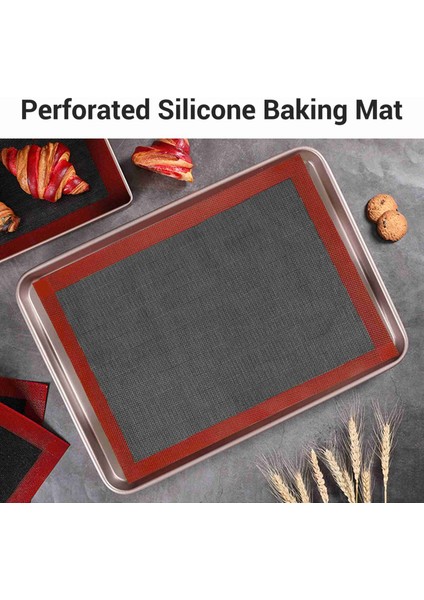 Delikli Silikon Pişirme Mat Çerez/ekmek/makarma/bisküvi Için Mutfak Araçları (Yurt Dışından) modelleri