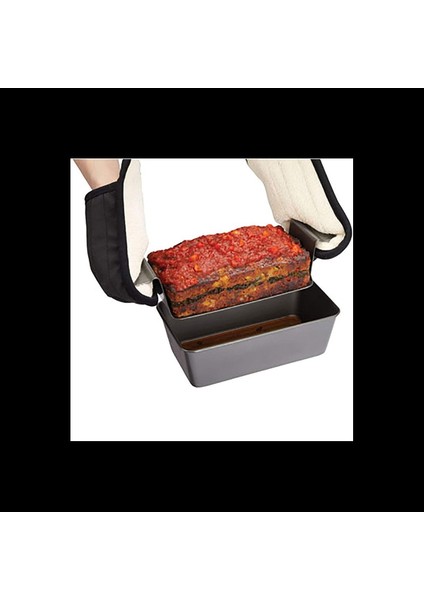 12 Inç Chicago Metalik Profesyonel Sağlıklı Köfte Tavası Yapışmaz Barbekü Tepsisi Dikdörtgen Somun Tavası Ekleme Rafı (Yurt Dışından) fiyatları