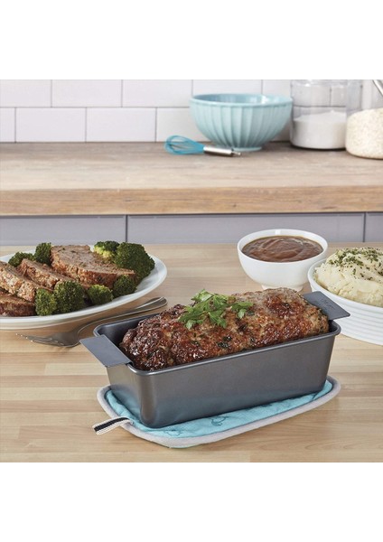 12 Inç Chicago Metalik Profesyonel Sağlıklı Köfte Tavası Yapışmaz Barbekü Tepsisi Dikdörtgen Somun Tavası Ekleme Rafı (Yurt Dışından) modelleri