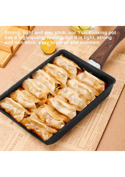 Tamagoyaki Pan Japon Omlet Tava Yapışmaz Tava Kaplama Kare Yumurta Tavası Kızartma Tavası Omlet Veya Krep Yapmak Için (Yurt Dışından) fiyatları