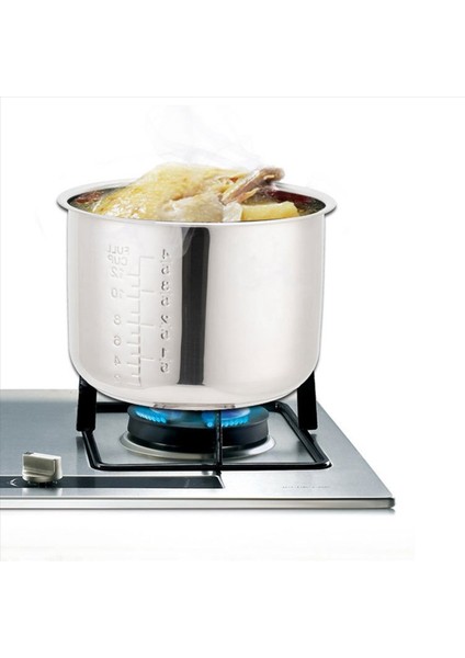 2x 6l Basınçlı Tencere Iç Pot Pirinç Basınçlı Tencere Astar Paslanmaz Çelik Iç Pot Dakike Basınçlı Tencere Astar (Yurt Dışından) fırsatları