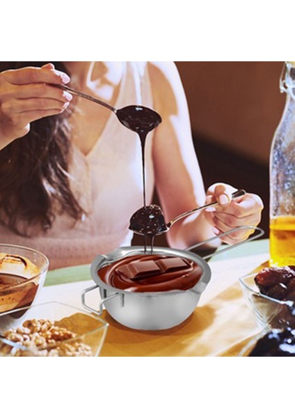 Çikolata Eritme Potu (304 Paslanmaz Çelik) 400ML Çift Kazan Tereyağı (Yurt Dışından) fiyatları