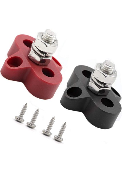 6pcs 5/16 Inç Dc 48V Busbar Güç Terminal Bloğu M8 Rv Gemi Teknesi Için Pozitif Negatif Güç Dağıtım Saplama (Yurt Dışından) modelleri