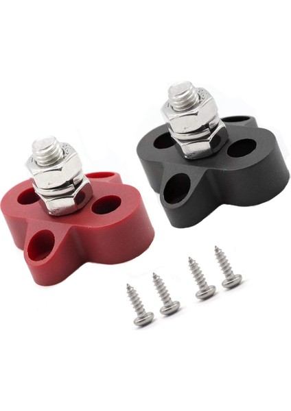 6pcs 5/16 Inç Dc 48V Busbar Güç Terminal Bloğu M8 Rv Gemi Teknesi Için Pozitif Negatif Güç Dağıtım Saplama (Yurt Dışından) fırsatları