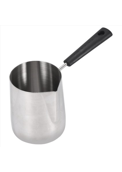 600ML Süt Tereyağı Isıtıcı Tencere Türk Kahve Potu Paslanmaz Çelik Ocak Eritme Tenceresi Çay Isıtma (Yurt Dışından)