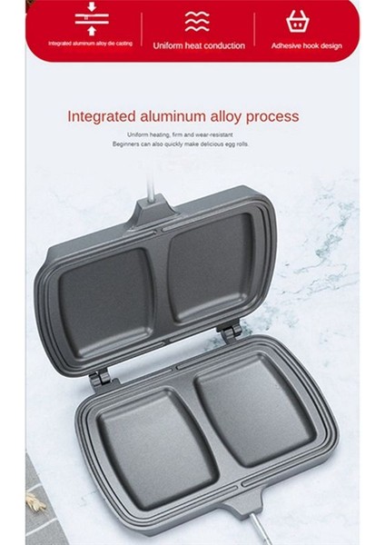 Çift Taraflı Sandviç Tava Yapışmaz Katlanabilir Izgara Tava Için Ekmek Tost Kahvaltı Makinesi Waffle Gözleme Mutfak (Yurt Dışından) fırsatları