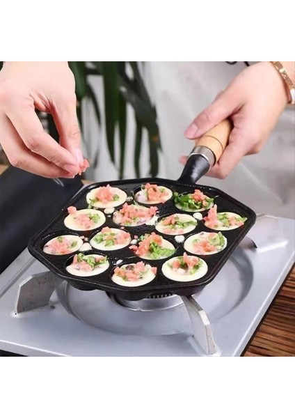 14 Deliksiz Sopa Takoyaki Üreticisi Ahtapot Top Üreticisi Ahtapot Fırın Makinesi Ev Pişirme Pişirme Formları Kalıp Tepsisi Mutfak A (Yurt Dışından)