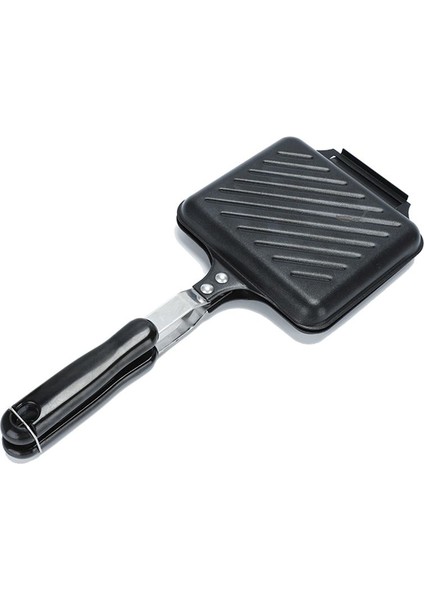Tava Tost Flip Izgara Sandviç Ince Demir Izgara Peynir Üreticisi Hızlı Isıtma Tencere Çıkarılabilir Yapışmaz (Yurt Dışından)