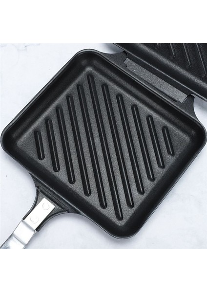 Tava Tost Flip Izgara Sandviç Ince Demir Izgara Peynir Üreticisi Hızlı Isıtma Tencere Çıkarılabilir Yapışmaz (Yurt Dışından) indirimleri