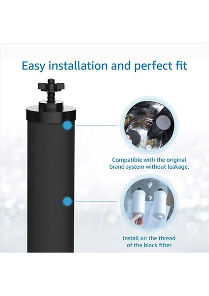 Berkey Tezgahı Su Arıtma Sistemi Için 4x Premium Su Filtresi Elementleri Kartuş Bb9 Için Kısımla Karşılaştırıldığında (Yurt Dışından) fırsatları