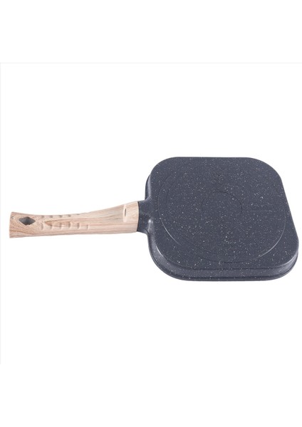 2 Delikli Kızartma Kabı Kalınlaştırılmış Omlet Tava Yapışmaz Yumurta Gözleme Biftek Tava Pişirme Yumurta Jambonu Tava Kahvaltı Yapımcısı (Yurt Dışından) fırsatları