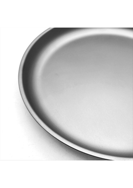 Saf Titanyum Kızartma Tavası Portatif Plaka Açık Hava Kampı Yürüyüş ve Piknikle Dayanıklı Yiyecek Kabı Için Uygun (Yurt Dışından) fırsatları