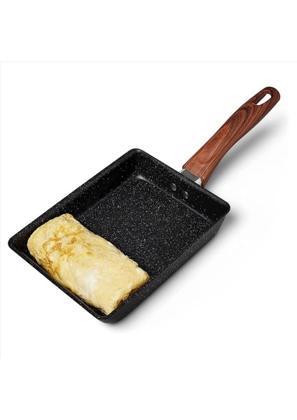 2x Tamagoyaki Pan Japon Omlet Tava Yapışmaz Tava Kaplama Kare Yumurta Tavası Kızartma Tavası Omlet Veya Krep Yapmak Için (Yurt Dışından) modelleri